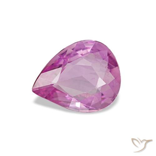 0.46ct Purple Sapphire, Pear Shape, VS