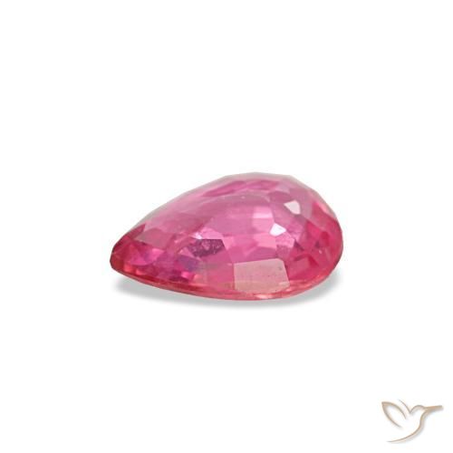 Sapphire Gemstone in 5 x 4 mm (calibrated) Size for Sale, Sapphire Stone in Magenta Pink Color