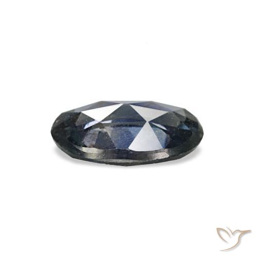 Sapphire Gemstone in 6 x 4 mm (calibrated) Size for Sale, Sapphire Stone in Navy Blue Color