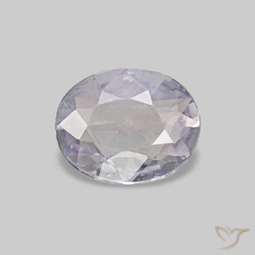 0.44ct Gray Sapphire, Oval, VVS-VS