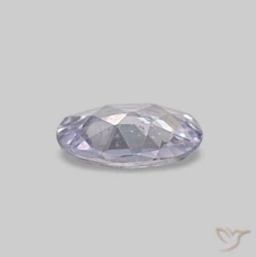 Sapphire Gemstone in 5.8 x 4.7 mm Size for Sale, Sapphire Stone in Medium Grey Color