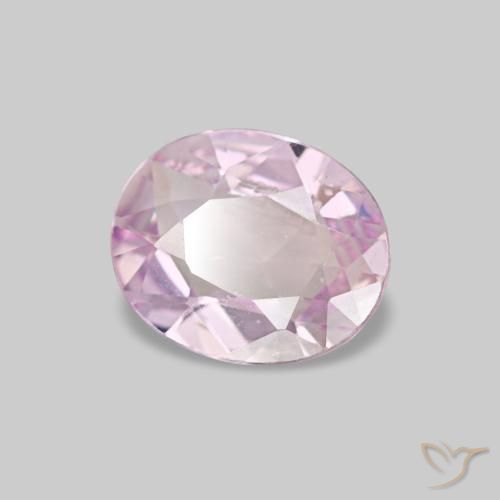 0.53 ct Pink Sapphire Stone, Natural Sapphire in Oval Facet Shape for Sale