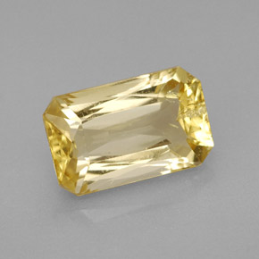 3.24 ct Yellow Scapolite Stone, Natural Scapolite in Octagon / Scissor Cut Shape for Sale