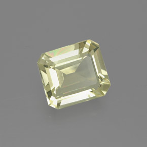 1.47 ct Yellow Scapolite Stone, Natural Scapolite in Octagon Facet Shape for Sale