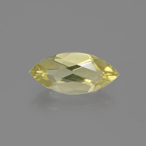1.04 ct Yellow Scapolite Gemstone, Scapolite Gem in Marquise Facet Shape for Sale.