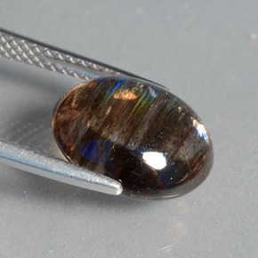 Scapolite Gemstone in 12 x 10 mm (calibrated) Size for Sale, Scapolite Stone in Rainbow Colored Color