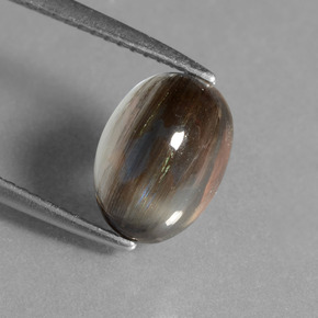 2.74 ct Multicolor Scapolite Gemstone, Scapolite Gem in Oval Cabochon Shape for Sale.