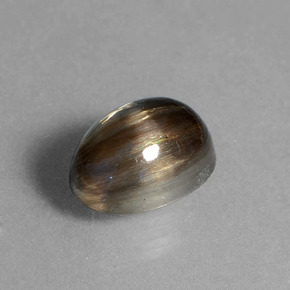 2.74 ct Multicolor Scapolite Stone, Natural Scapolite in Oval Cabochon Shape for Sale