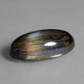 13.48 ct Multicolor Scapolite Stone, Natural Scapolite in Oval Cabochon Shape for Sale