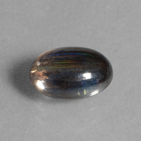2.00 ct Multicolor Scapolite Stone, Natural Scapolite in Oval Cabochon Shape for Sale