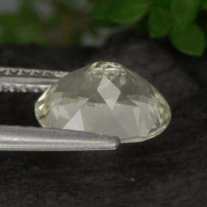 Scapolite Gemstone in 9.2 x 7.6 mm Size for Sale, Scapolite Stone in Yellow Color