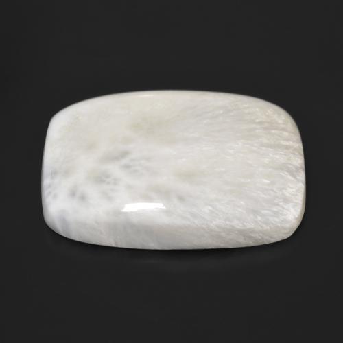 Scolecite Gemstone in 29.5 x 24.4 mm Size for Sale, Scolecite Stone in Off White Color