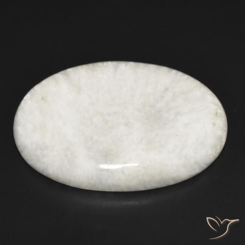 Scolecite Gemstone in 29.6 x 20.9 mm Size for Sale, Scolecite Stone in Light White Color