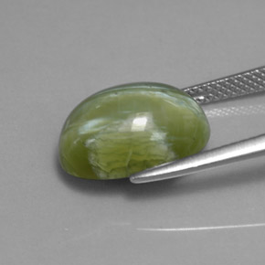 Serpentine Gemstone in 14 x 10 mm (calibrated) Size for Sale, Serpentine Stone in Green Color