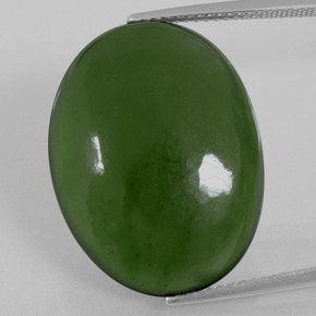 21.6ct Oval Cabochon Green Serpentine Gem for sale 21.6ct Oval Cabochon Green Serpentine Gem (ID: 396296)