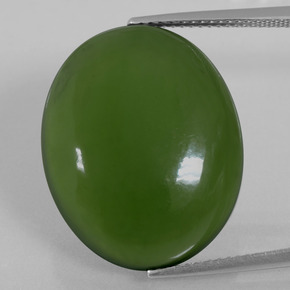 20.9ct Oval Cabochon Green Serpentine Gem for sale 20.9ct Oval Cabochon Green Serpentine Gem (ID: 396297)