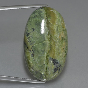 46.5ct Oval Cabochon Green Serpentine for sale thumb image of 46.5ct Oval Cabochon Green Serpentine (ID: 403238)