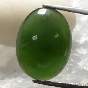 7.8ct Oval Cabochon Green Serpentine for sale thumb image of 7.8ct Oval Cabochon Green Serpentine (ID: 469772)