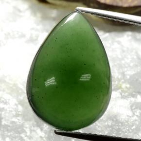 12.6ct Pear Cabochon Green Serpentine Gem for sale 12.6ct Pear Cabochon Green Serpentine Gem (ID: 469775)