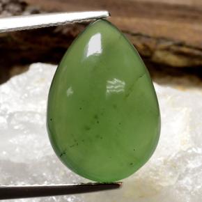 10.1ct Pear Cabochon Green Serpentine Gem for sale 10.1ct Pear Cabochon Green Serpentine Gem (ID: 469868)