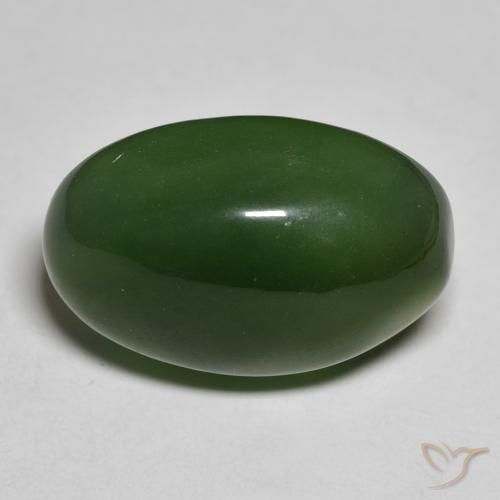 Serpentine ovale de 16,53 ct, 20,4 x 13,3 mm des États-Unis, Photo A