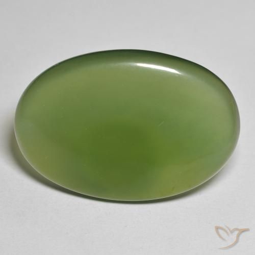 Serpentine ovale de 23,14 ct, 32,3 x 20,8 mm des États-Unis, Photo A