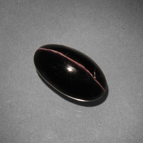 Sillimanite Cat's Eye Gemstone in 12.6 x 7.2 mm Size for Sale, Sillimanite Cat's Eye Stone in Brown Color