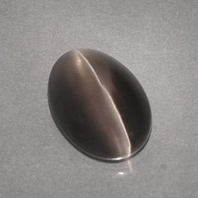 Sillimanite Cat's Eye Gemstone in 10.8 x 7.7 mm Size for Sale, Sillimanite Cat's Eye Stone in Brown Color
