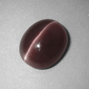 2.67 ct Brown Sillimanite Cat's Eye Gemstone, Sillimanite Cat's Eye Gem in Oval Cabochon Shape for Sale.