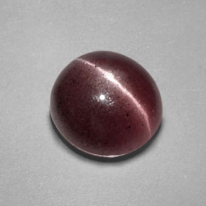 2.55 ct Brown Sillimanite Cat's Eye Stone, Natural Sillimanite Cat's Eye in Oval Cabochon Shape for Sale