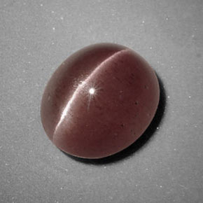 Sillimanite Cat's Eye Gemstone in 10 x 8.5 mm Size for Sale, Sillimanite Cat's Eye Stone in Brown Color