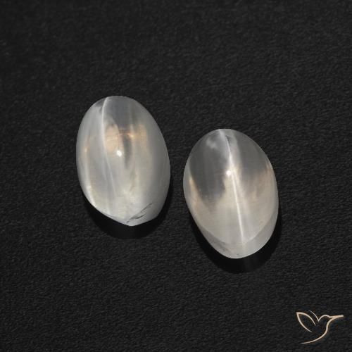 2.29 ct Oval Sillimanite Cat's Eye, 6.6 x 4.5 mm From Madagascar, Photo A