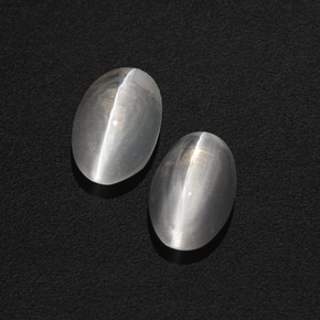 1.74 ct Smoky Sillimanite Cat's Eye Gemstone, Sillimanite Cat's Eye Gem in Oval Cabochon Shape for Sale.