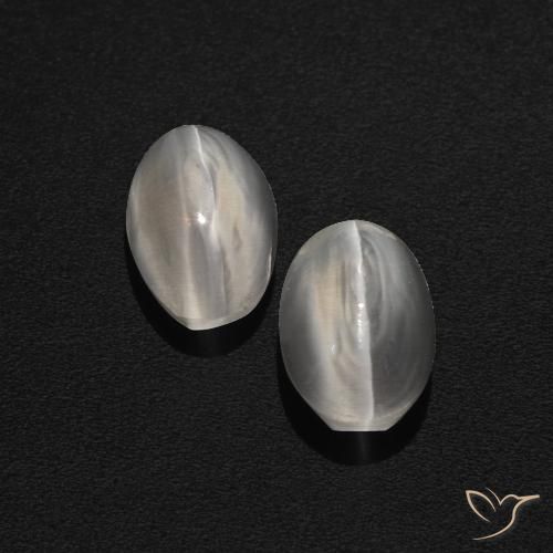 2.69 ct Oval Sillimanite Cat's Eye, 7.5 x 5 mm From Madagascar, Photo A