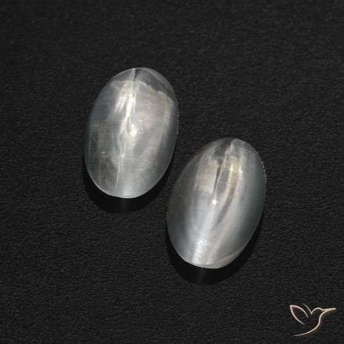 2.04 ct Oval Sillimanite Cat's Eye, 7.5 x 4.6 mm From Madagascar, Photo A