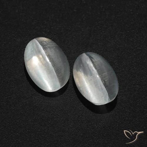 2.94 ct Oval Sillimanite Cat's Eye, 7.7 x 5 mm From Madagascar, Photo A