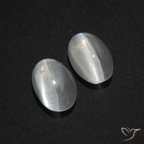 2.8 ct Oval Sillimanite Cat's Eye, 8 x 5.3 mm From Madagascar, Photo A
