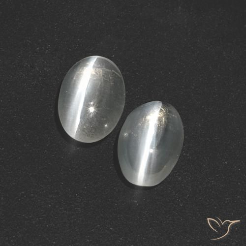 1.89 ct Oval Sillimanite Cat's Eye, 7.2 x 4.8 mm From Madagascar, Photo A