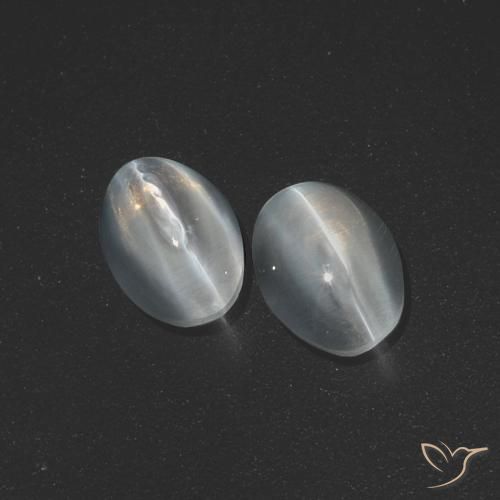 2.53 ct Oval Sillimanite Cat's Eye, 7.2 x 5.2 mm From Madagascar, Photo A