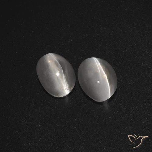 2.27 ct Oval Sillimanite Cat's Eye, 7.2 x 5.3 mm From Madagascar, Photo A
