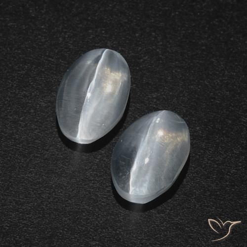 2.29 ct Oval Sillimanite Cat's Eye, 7.1 x 4.7 mm From Madagascar, Photo A