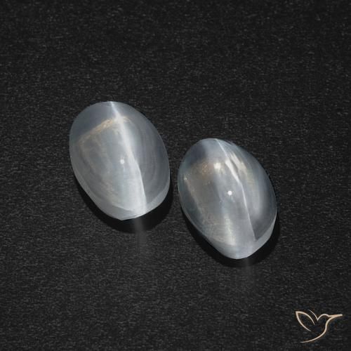2.71 ct Oval Sillimanite Cat's Eye, 7.2 x 4.9 mm From Madagascar, Photo A