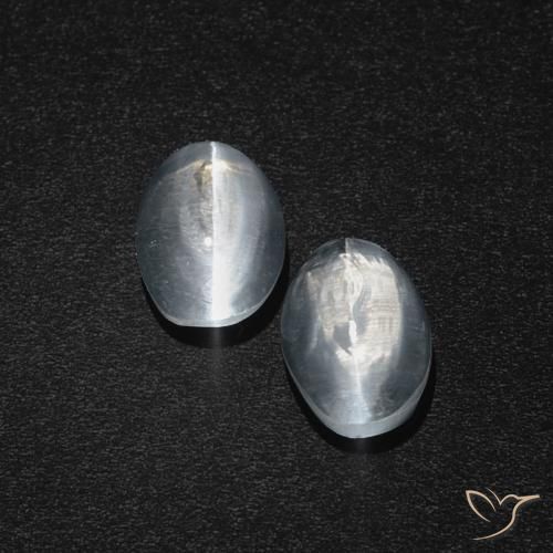 2.49 ct Oval Sillimanite Cat's Eye, 7.2 x 5.1 mm From Madagascar, Photo A