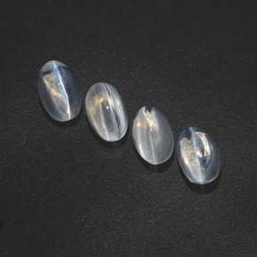 3.20 ct Smoky Sillimanite Cat's Eye Gemstone, Sillimanite Cat's Eye Gem in Oval Cabochon Shape for Sale.