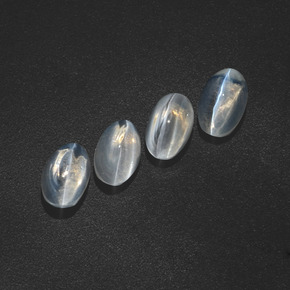 3.20 ct Smoky Sillimanite Cat's Eye Stone, Natural Sillimanite Cat's Eye in Oval Cabochon Shape for Sale
