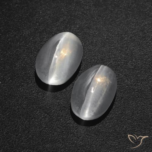 2.86 ct Oval Sillimanite Cat's Eye, 7.9 x 5.2 mm From Madagascar, Photo A