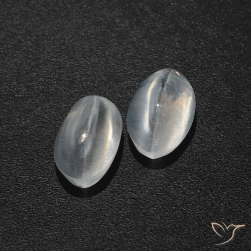 1.95 ct Oval Sillimanite Cat's Eye, 6.7 x 4.2 mm From Madagascar, Photo A