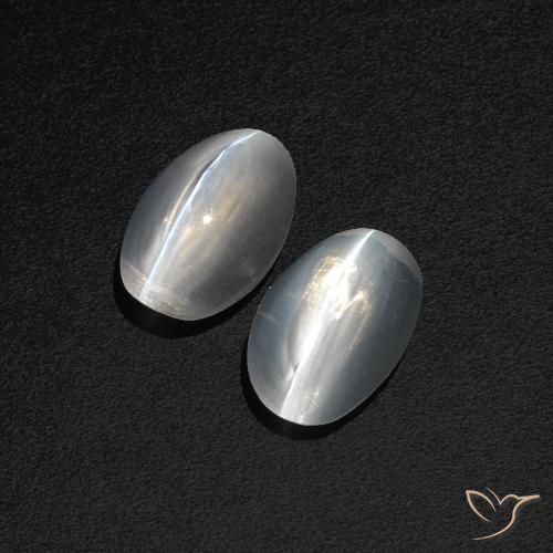 2.44 ct Oval Sillimanite Cat's Eye, 7.7 x 5.2 mm From Madagascar, Photo A