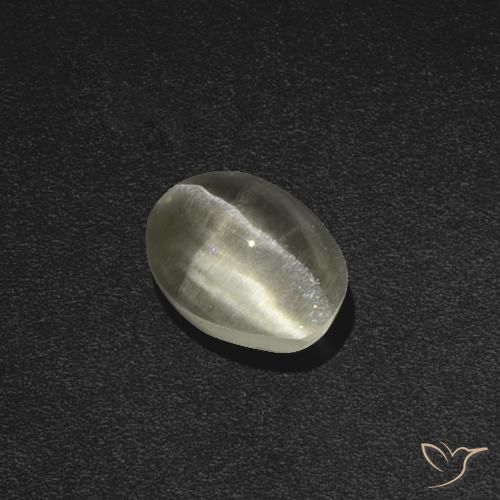 1.84 ct Oval Sillimanite Cat's Eye, 7.7 x 5.8 mm From Madagascar, Photo A