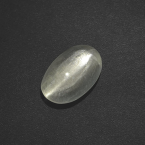 1.89 ct Brown Sillimanite Cat's Eye Gemstone, Sillimanite Cat's Eye Gem in Oval Cabochon Shape for Sale.